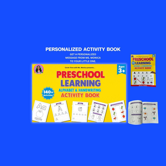 (Personalized) Handwriting & Activity Work Book