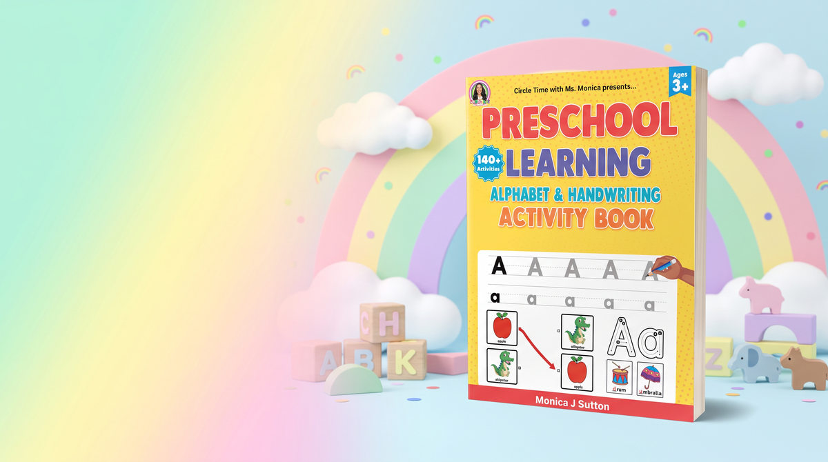 Slider - Signed Preschool Learning Activity Book